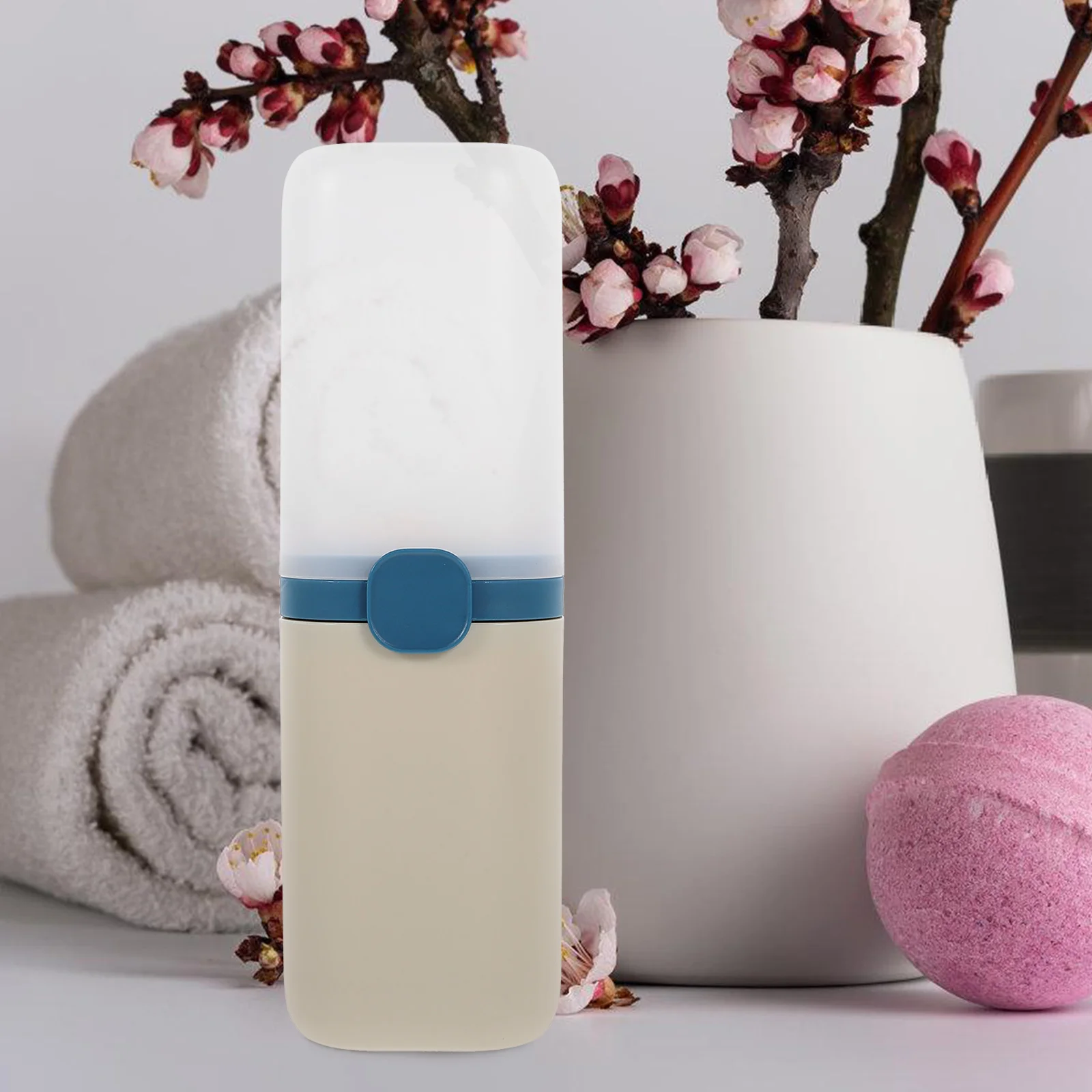 

Thick Durable Portable Toothbrush Cup Travel Toothpaste Container Lightweight Storage Box For Toothbrush Toothpaste Business