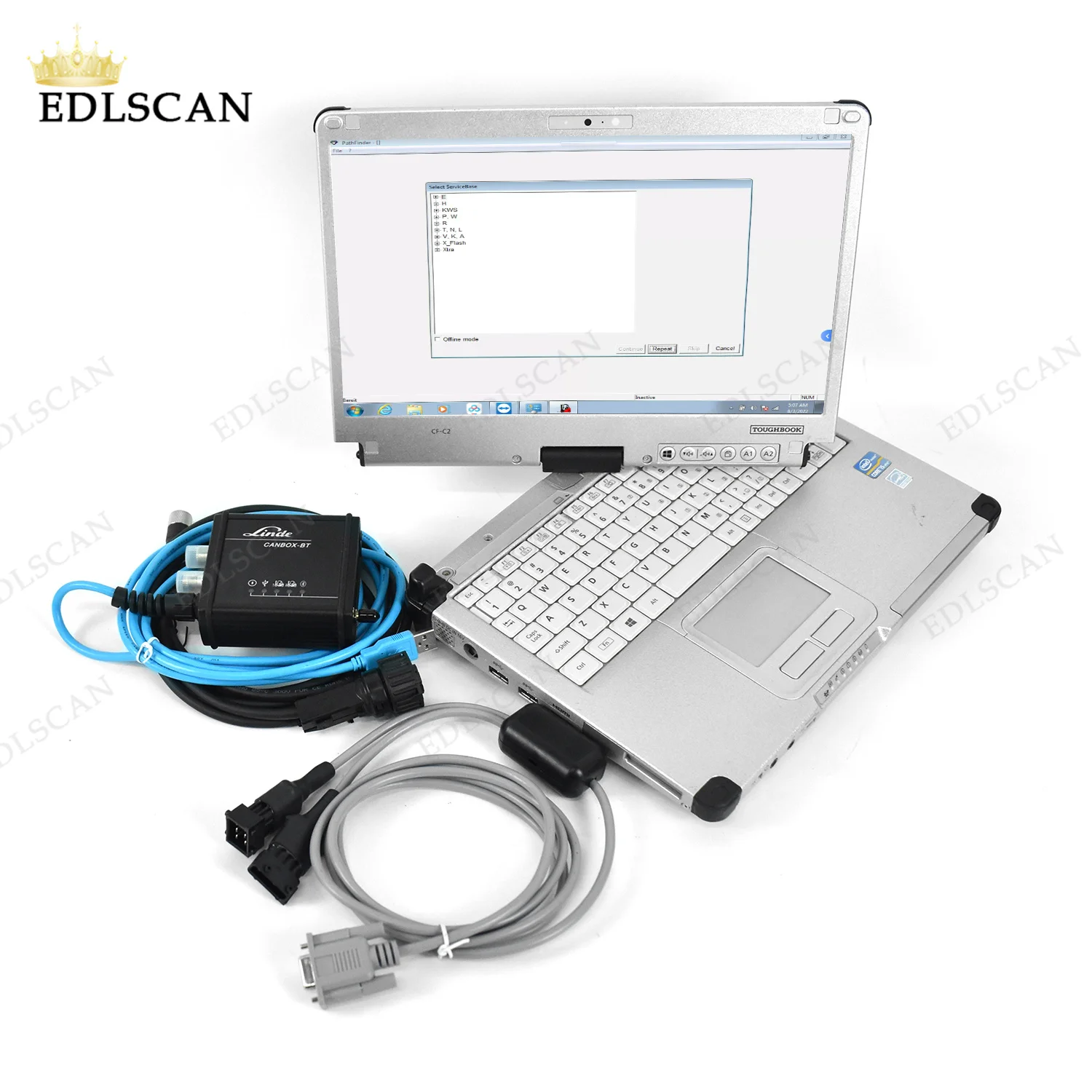 

For Linde BT CanBox 3903605141 Pathfinder LSG LINDE forklift truck and CFC2 laptop Linde CanBox BT USB Diagnostic tool