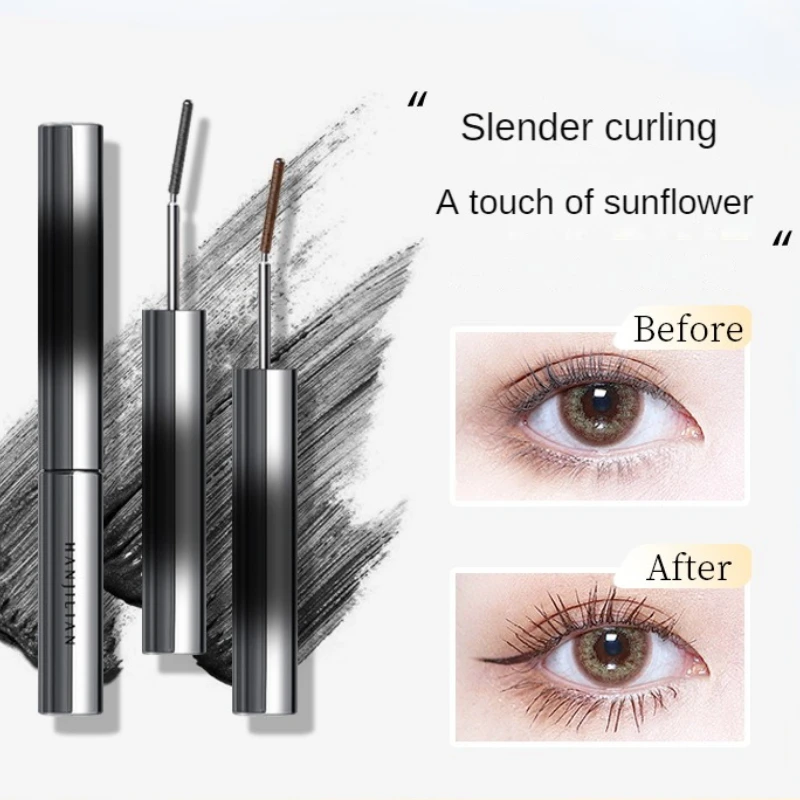 Black Curled Lashes Mascara Lengthens Eyelashes Extra Volume Long Lasting Waterproof Natural Quick Drying Lashes Female Makeup