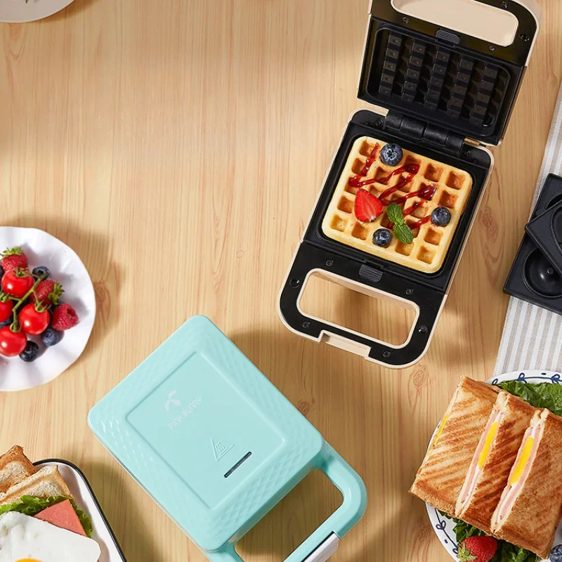 

Sandwich Maker Light Breakfast Maker Household Small Multipurpose Toast Bread Press Baker Waffle Maker