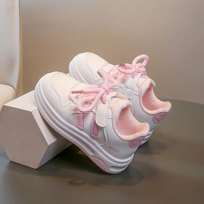 

2026 Spring Kids Clunky Sneakers Lightweight Outdoor School Sports Shoes Minimalist Sneakers for Children Girls Running ​Shoes