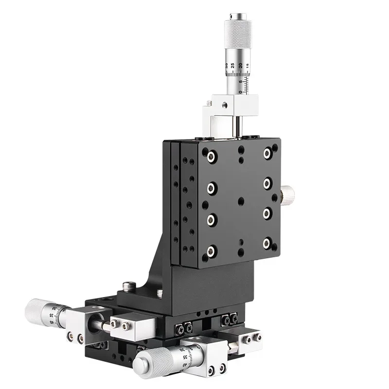 XYZ axis slide table three-dimensional movement, vertical lifting, precision displacement LDV40506090 fine-tuning