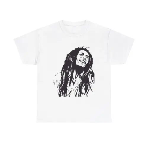 Bob Marley T Shirt one love retro face Tshirt Graphic Urban Unisex Tee