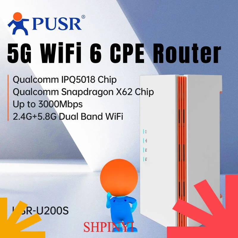 PUSR Global 4G/5G Dual Band Wi - 4G 5G Router Sim Slot Wifi 6 บทวิจารณ์และราคา