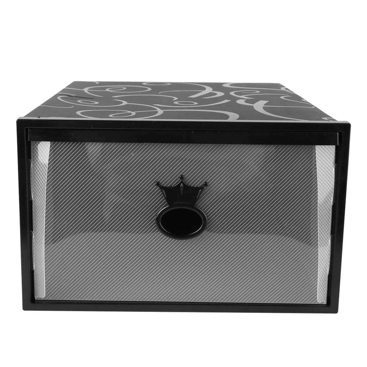 

Shoe Box Shoes Storage Bin Holder for Closet Drawer Shoebox Clear Container with Lid Plastic Organizer