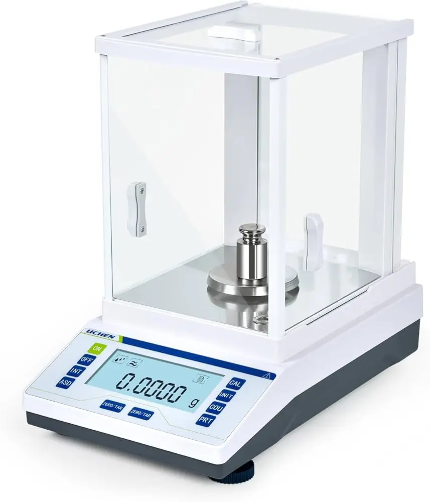 0.0001g High Precision Analytical Electronic Balance Laboratory Weighing Scale