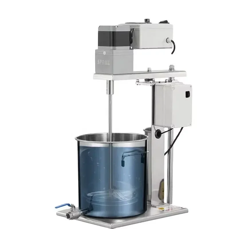 for Lab Manual Lift Electric Mixer Chemical Liquid Dispersion Mixing Machine Blender Industrial Stirrer Homogenizer Tool