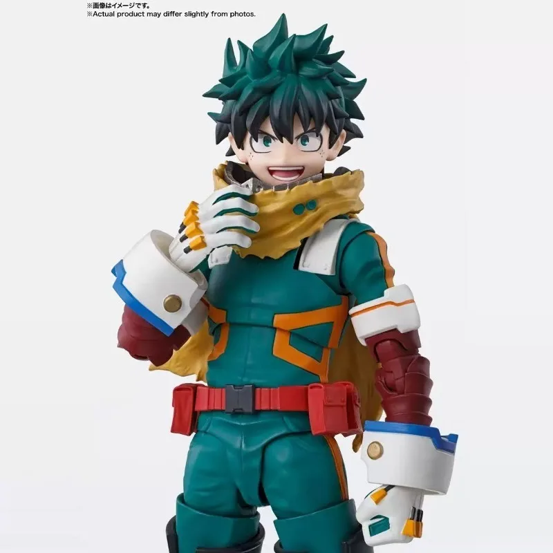 100% Original Bandai S.H.Figuarts SHF My Hero Academia Izuku Midoriya PVC Anime Action Figure Character Model Toy Gift