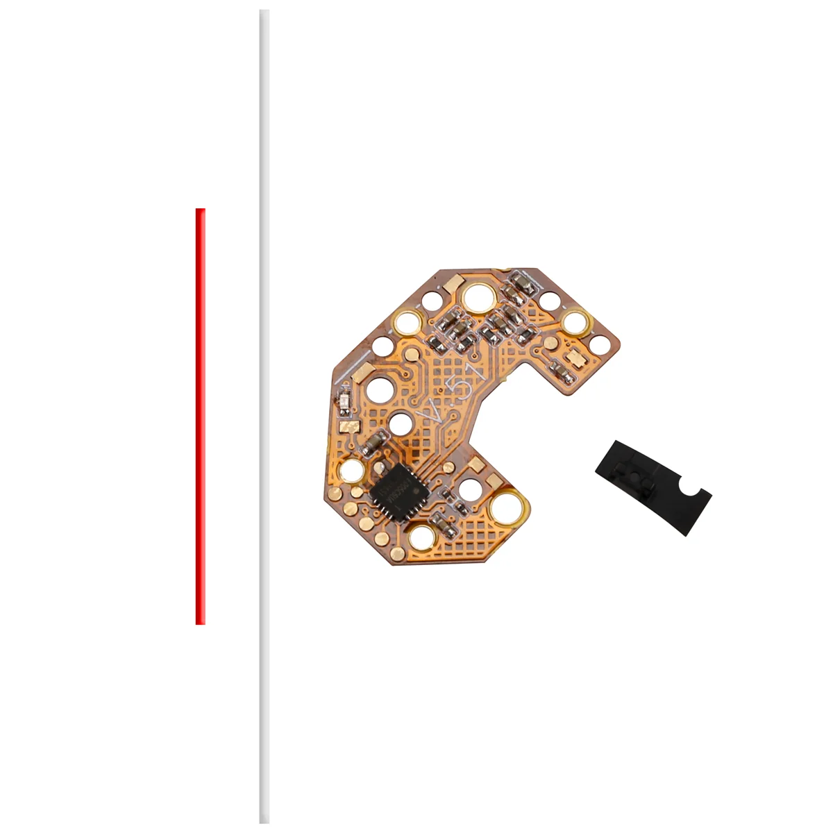 For XBOX ONE Left Gamepad High Precision Hall Effect Joystick Calibration and Drift Repair Plate_A02I