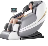 C83 2024 Fixed Point Luxury Rolling Cheap Price Zero Gravity Massage Chair Malaysia Full Body Massage Chair Brown