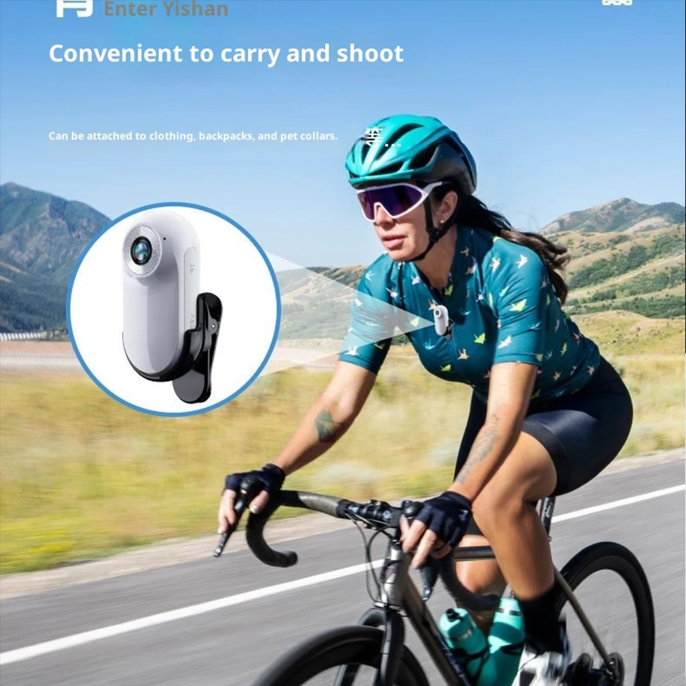 كاميرا رياضية خارجية 1080 FHD في خوذة دراجة نارية رياضية صغيرة تصوير دراجة كاميرا الجسم وتسجيل الفيديو #4