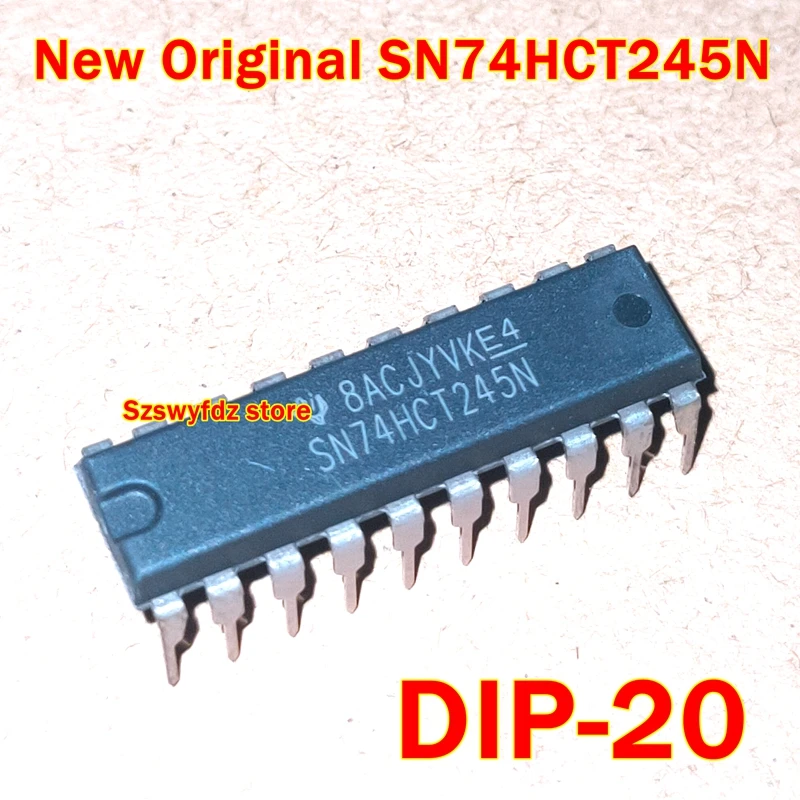 

1Pcs to 100Pcs New Original Sn74Hct245N Dip-20 Octal Bus Transceivers with 3-State Outputs