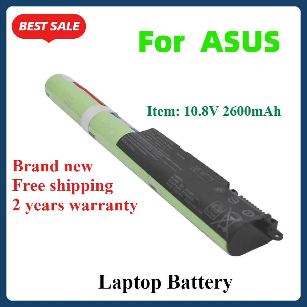 New A31N1519 for ASUS 10.8V 2600mAh Laptop Battery  X540 X540L X540LA X540LJ X540S X540SA X540SC X540YA A540 A540LA F540SC