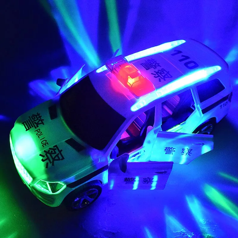 Children With Music And Lights Simulation Car Universal Car Toy Model Boys Car Ambulance Toy Children's Gifts