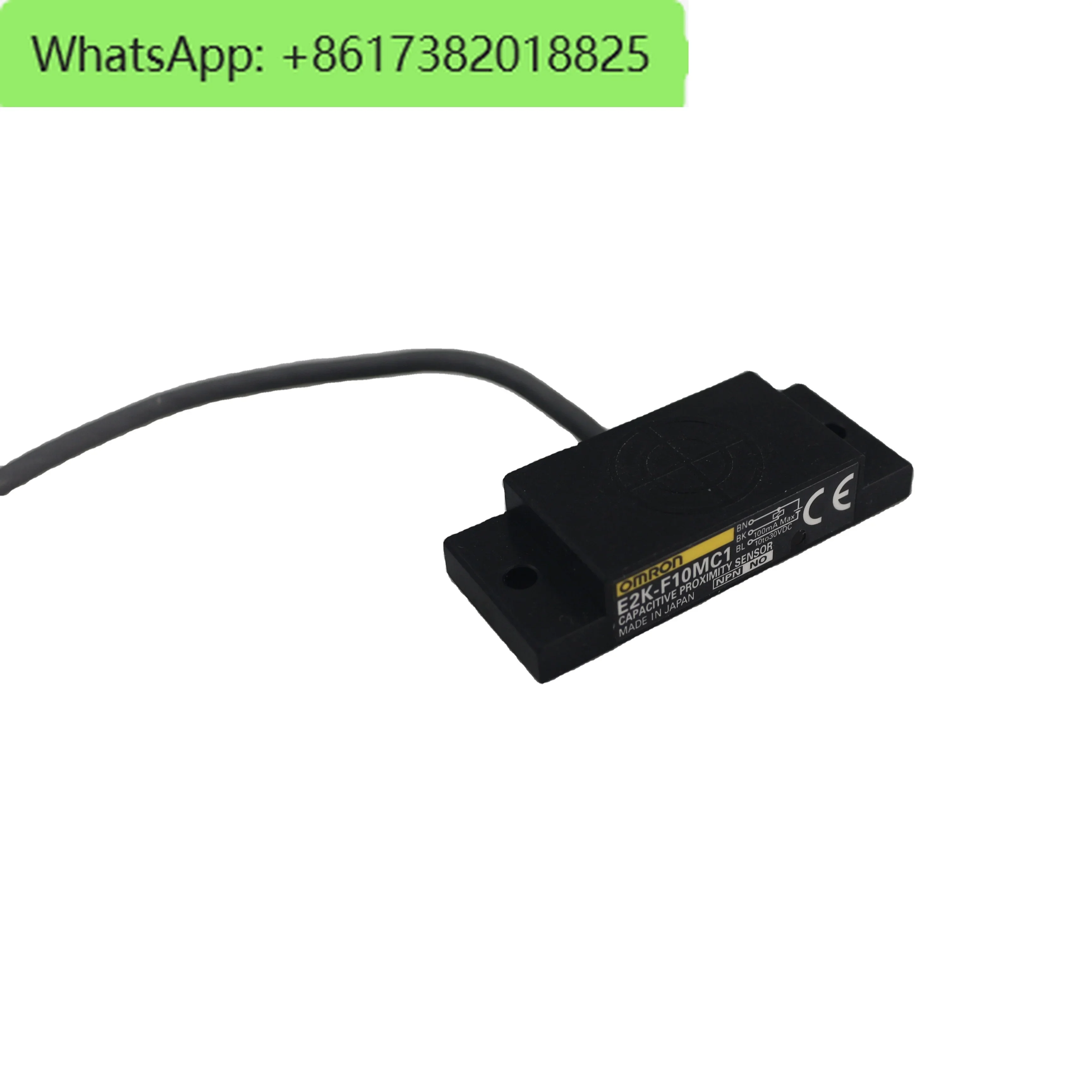E2k-f10mc1 sensor of electrostatic capacitive inductive proximity switch Unshielded square flat proximity sensorE2K-L13MC1