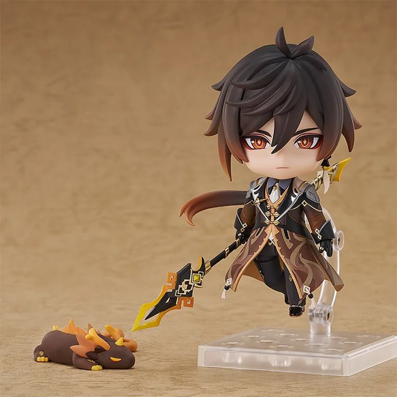 GOOD SMILE COMPANY Original Genshin Impact Zhongli Nendoroid # Kit de Garage de dessin animé, modèle de décoration, cadeaux, jouets, 2582