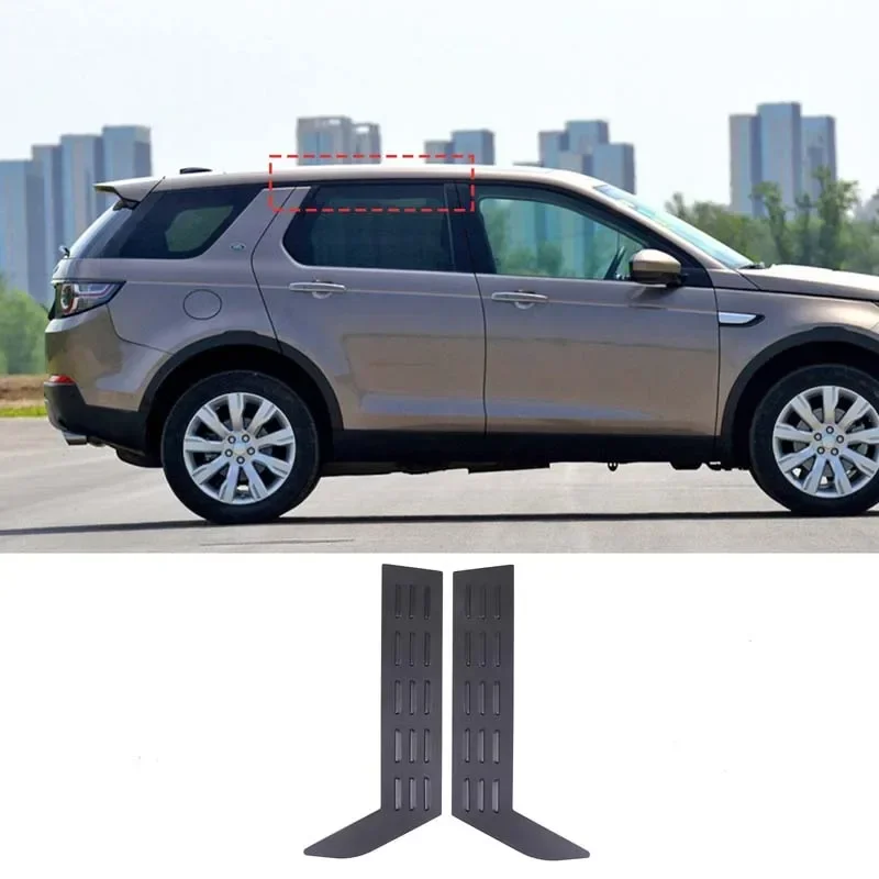 

For Land Rover Discovery Sport 2015+ Car Rear Side Window Louvers Air Vent Scoop Shades Cover Trim Aluminum Alloy Accessories