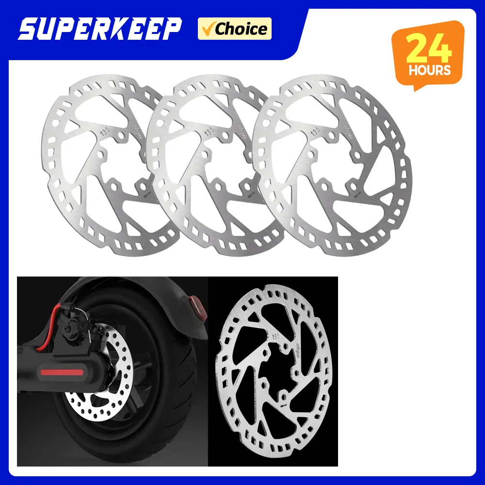 

Stainless Steel 5 Hole Brake Disc with 5 Screws 135mm for Xiaomi M365 Pro Pro2 M365 MI3 Electric Scooter Brake Disc Repair Parts