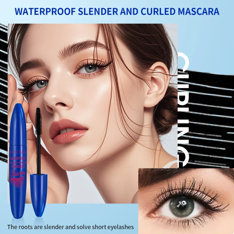 Byd Nanavutti Viosta Prevalid Ultra Langdurige Mascara 4D Waterproof Mascara Vloeibare vezel Volumineus Lift 360-spiraalborstel voor oogmake-up Projetx