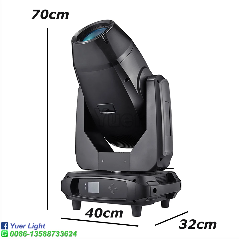 YUER Professionals Cutting 600W LED CMY CTO Profile Frame Moving Head Spot Beam Wash Zoom Stage Lighting DJ Disco Party Wedding