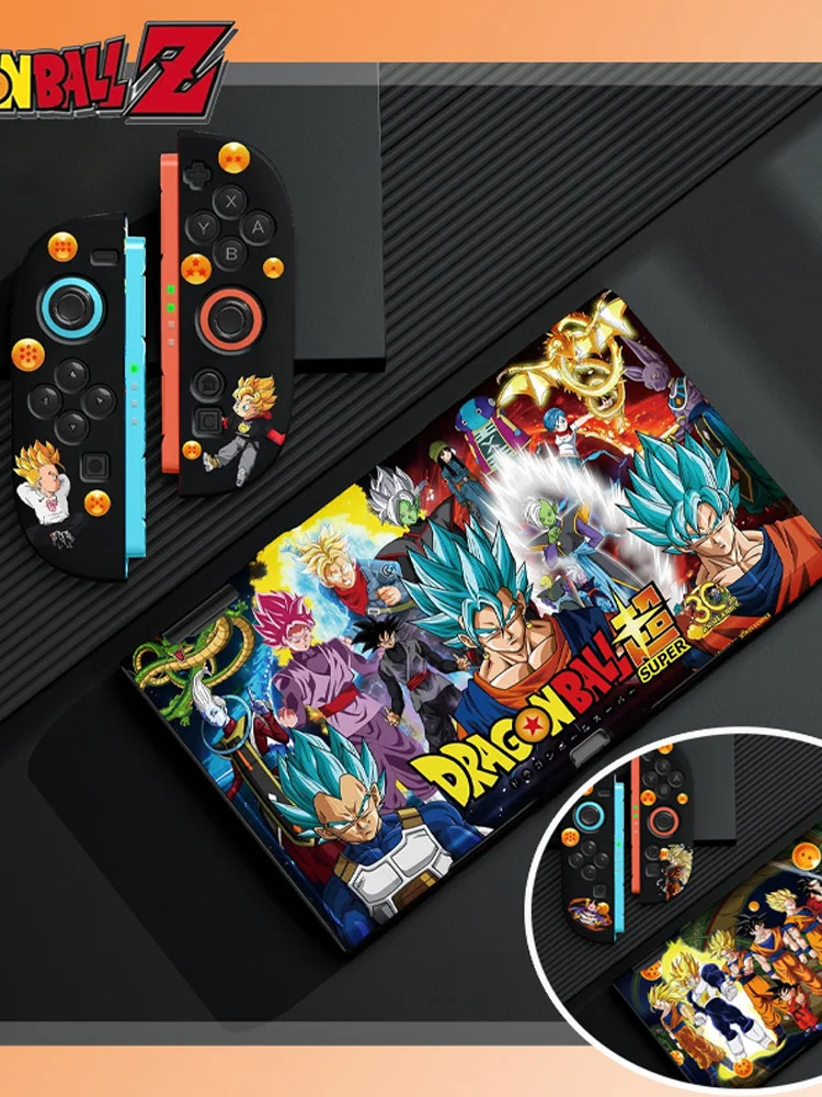 Dragon Ball Z Anime étui pour Nintendo Switch 2/NS OLED Console souple Joy-Con étui antidérapant antichoc étui de protection accessoire