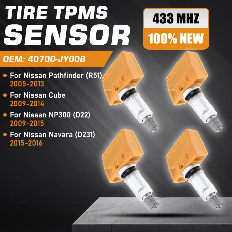 TPMS для Nissan Pathfinder R51 2005-2013 датчик давления в шинах Nissan Cube Nissan NP300 2009-2015 Nissan Navara 2015-2016