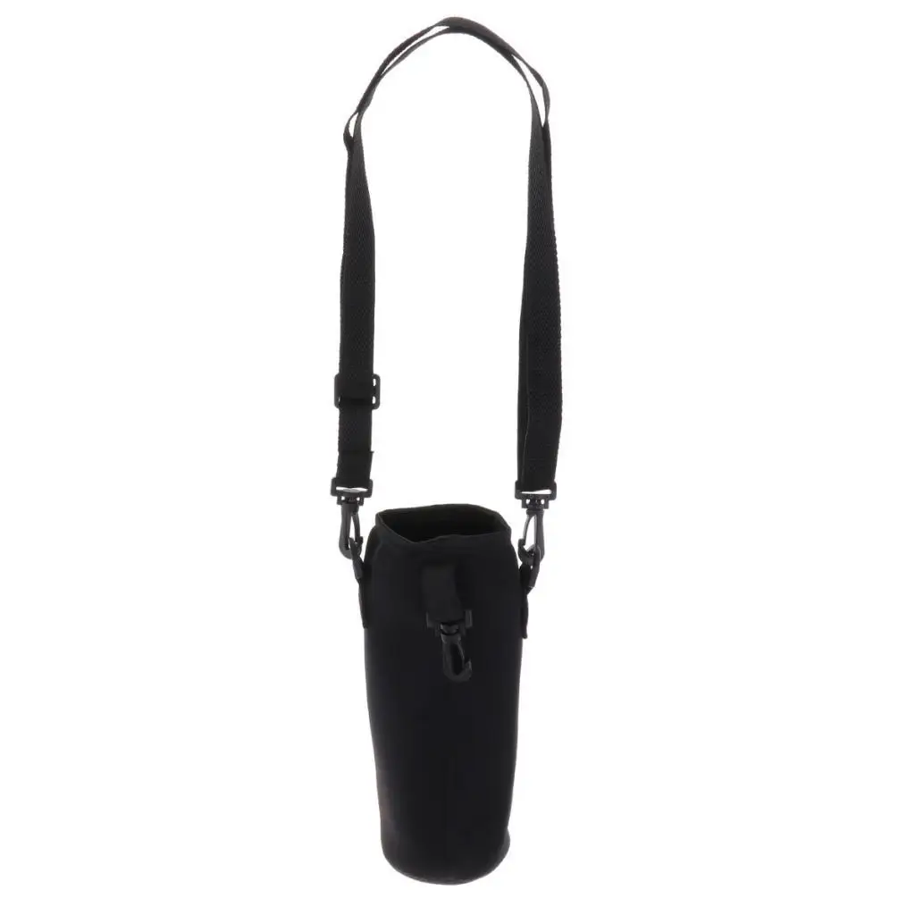 Wasserflaschenträger, isolierte Abdeckung, Tasche, Beutelhalter, Schultergurt, 1 l, Sport-Wasserflaschenetui, Neopren-Beutelhalter