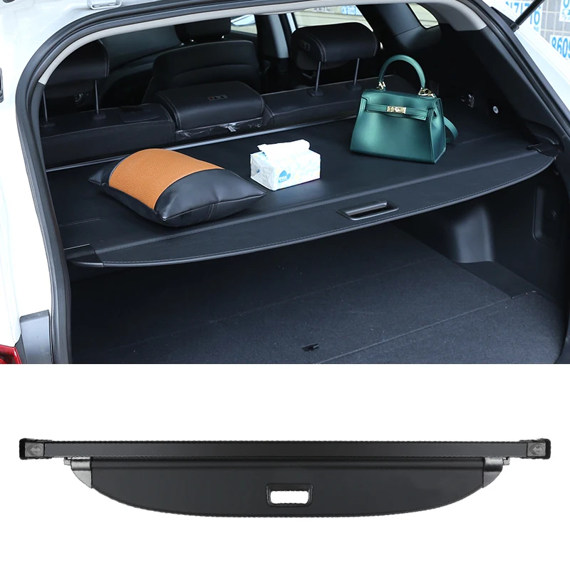 

Retractable Trunk Cargo Cover For Hyundai Santa Fe 7 seats 2013 2014 2015 2016 2017 Parcel Rack Privacy Auto Accessories