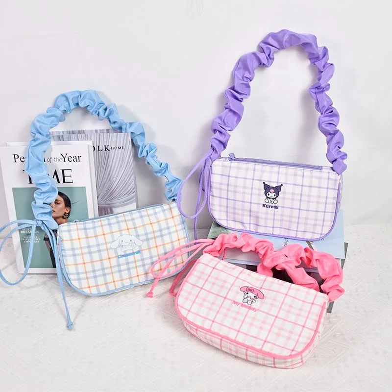 

Girly Heart1 My Melody Anime Kawaii Cinnamoroll Sanrio Storage Bag Cute Cartoon Kuromi Handbag Fashion Gifts for Girls