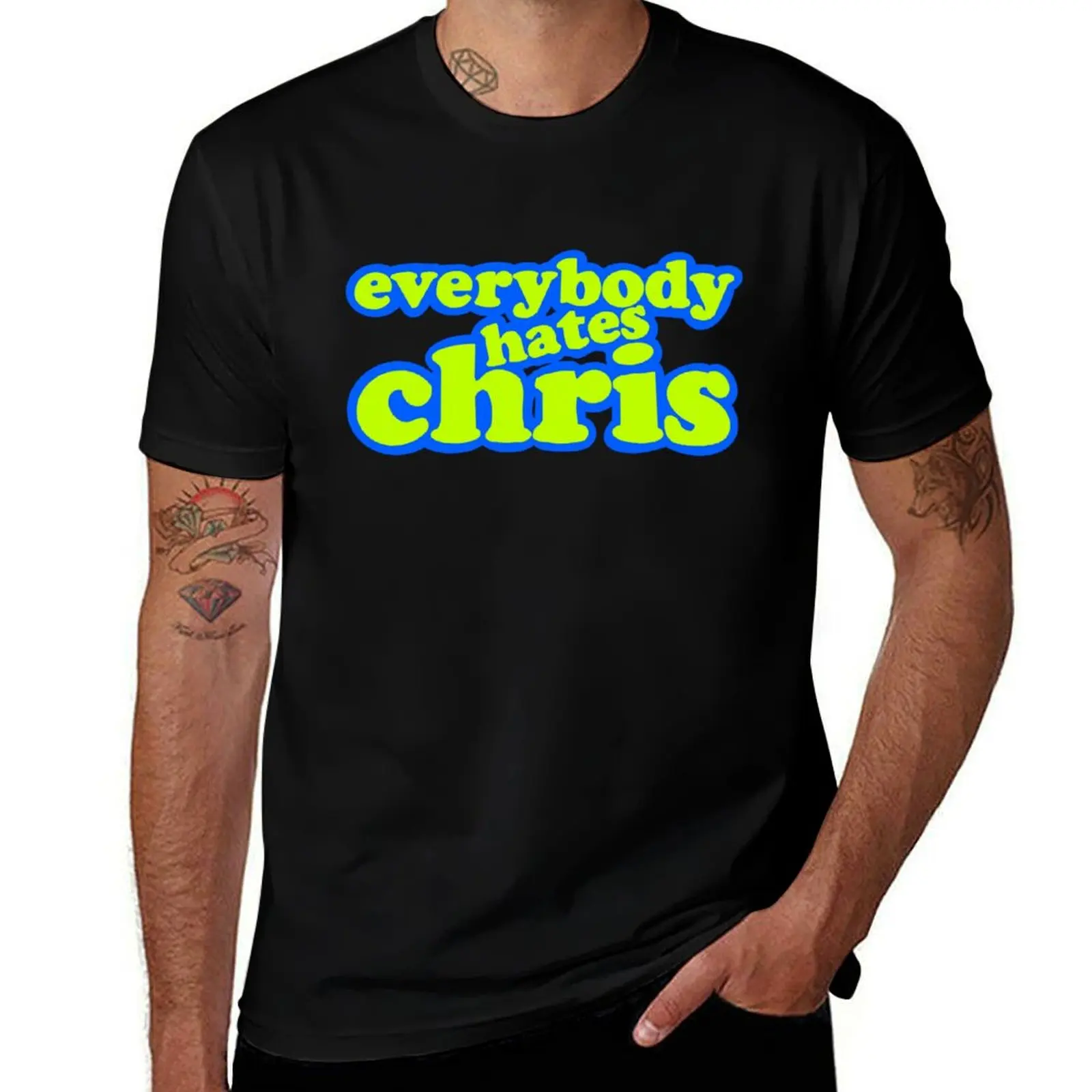 

Everybody hates Chris T-Shirt anime t shirts for man t shirts for man graphic vintage T-Shirt