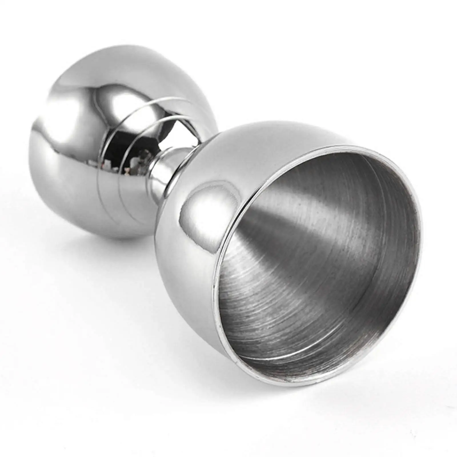 Barware Bell Jigger 30ml 60ml Stainless Steel Spirit Measuring Cup Professional Cocktail Meter for Bartending Party