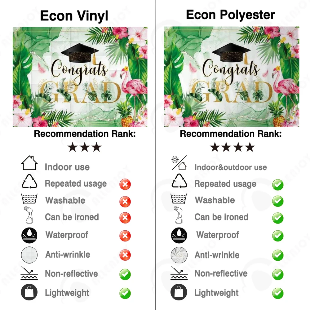 Funnytree Congrats Grad พรหม Decor Party 2022ฉากหลัง Jungle หมวก Flamingo ดอกไม้ทอง Photocall พื้นหลัง