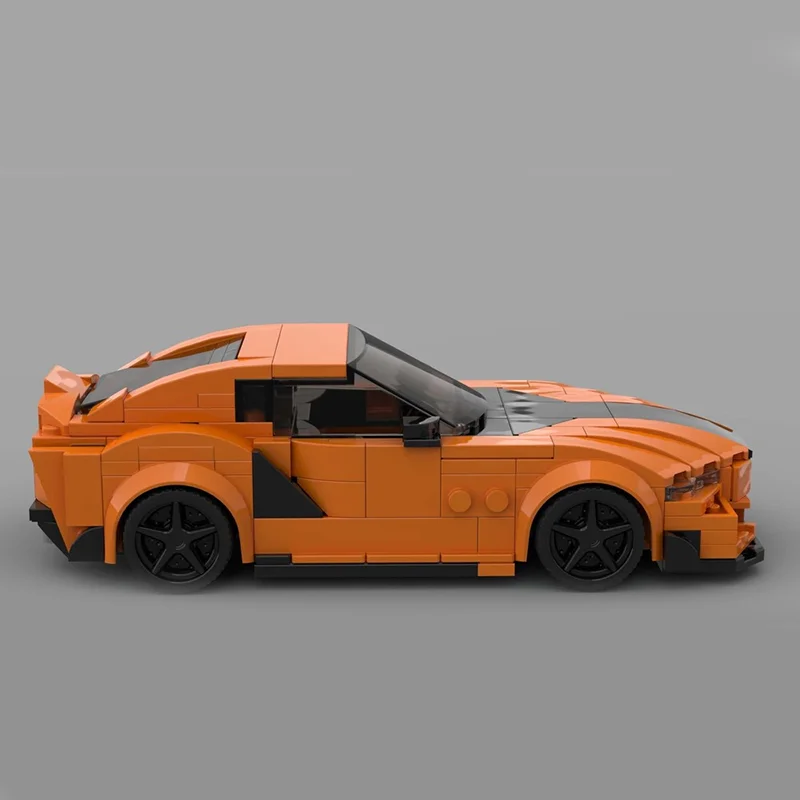 293 قطعة MOC Han S تويوتا سوبرا Gr سريع وغاضب 9 نموذج اللبنات لعبة لتقوم بها بنفسك فكرة هدية الكريسماس التعليم الطوب عيد ميلاد