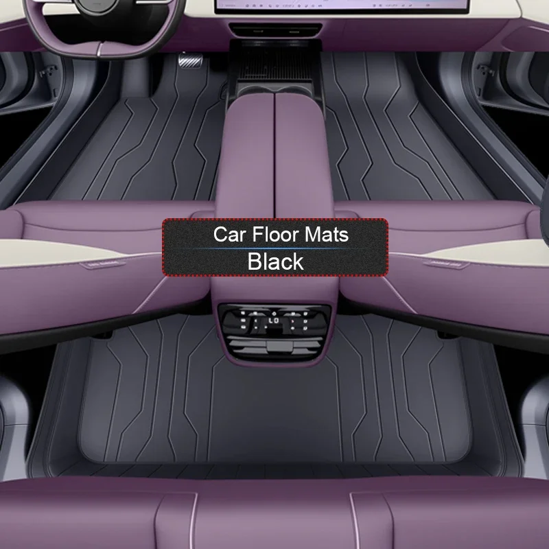 مخصص نابا الجلود المضادة للانزلاق لمازدا CX-6E EZ-60 2026-Presen سيارة القدم حماية حصيرة السيارات الفاخرة مقاوم للماء وسادة أرضية ملحق