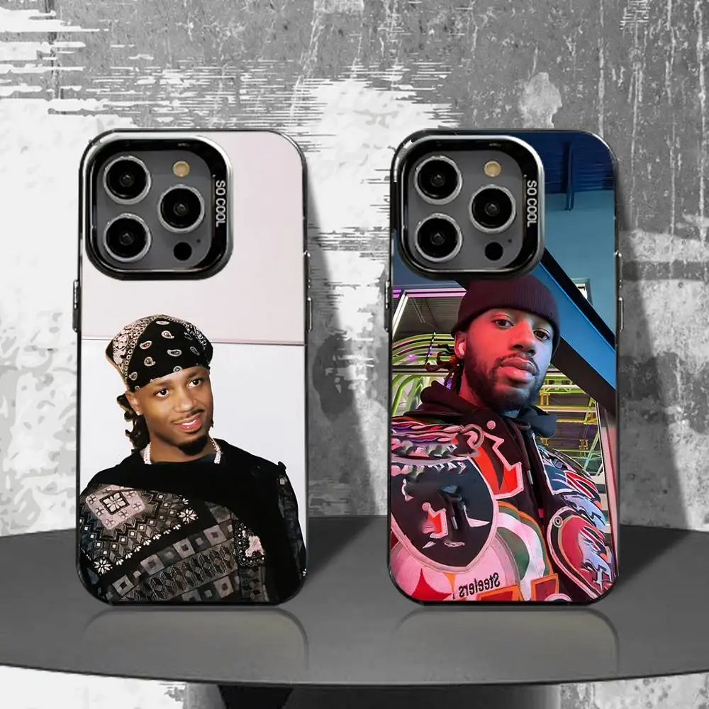 

M-Metro B-Boomin Phone Case For iPhone 16,15,14,13,12,11,Pro,XS,Max,Plus,Mini,SE4,E Black Matte Shockproof Cover