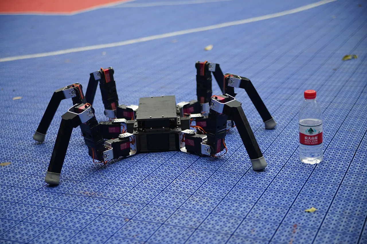 Open source hexapod ro bot machine spider intelligent bionic large JETSON Raspberry Pi python programming
