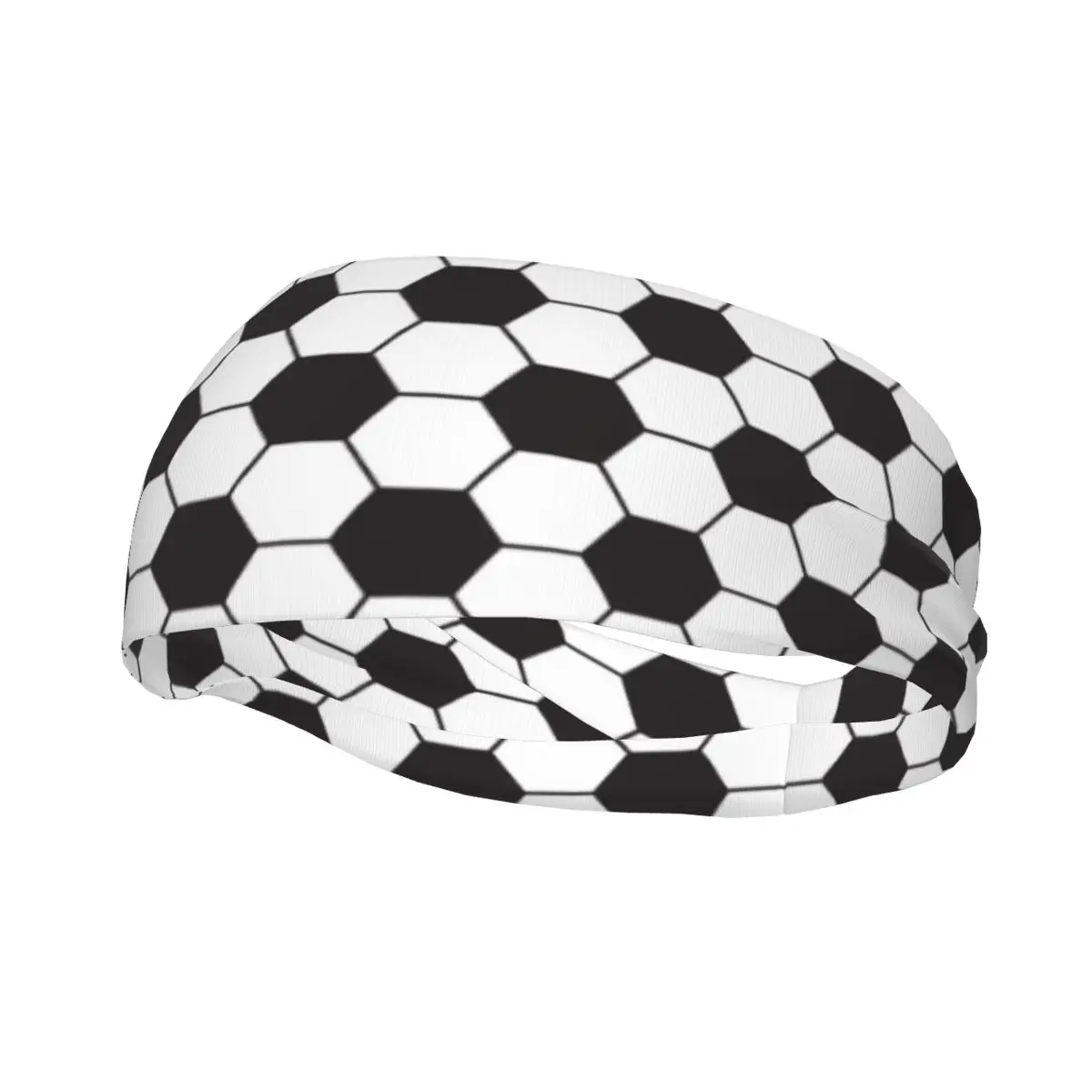 Sports Decor Headband Sweatband Workout Basketball Cycling Football Pattern Hairband