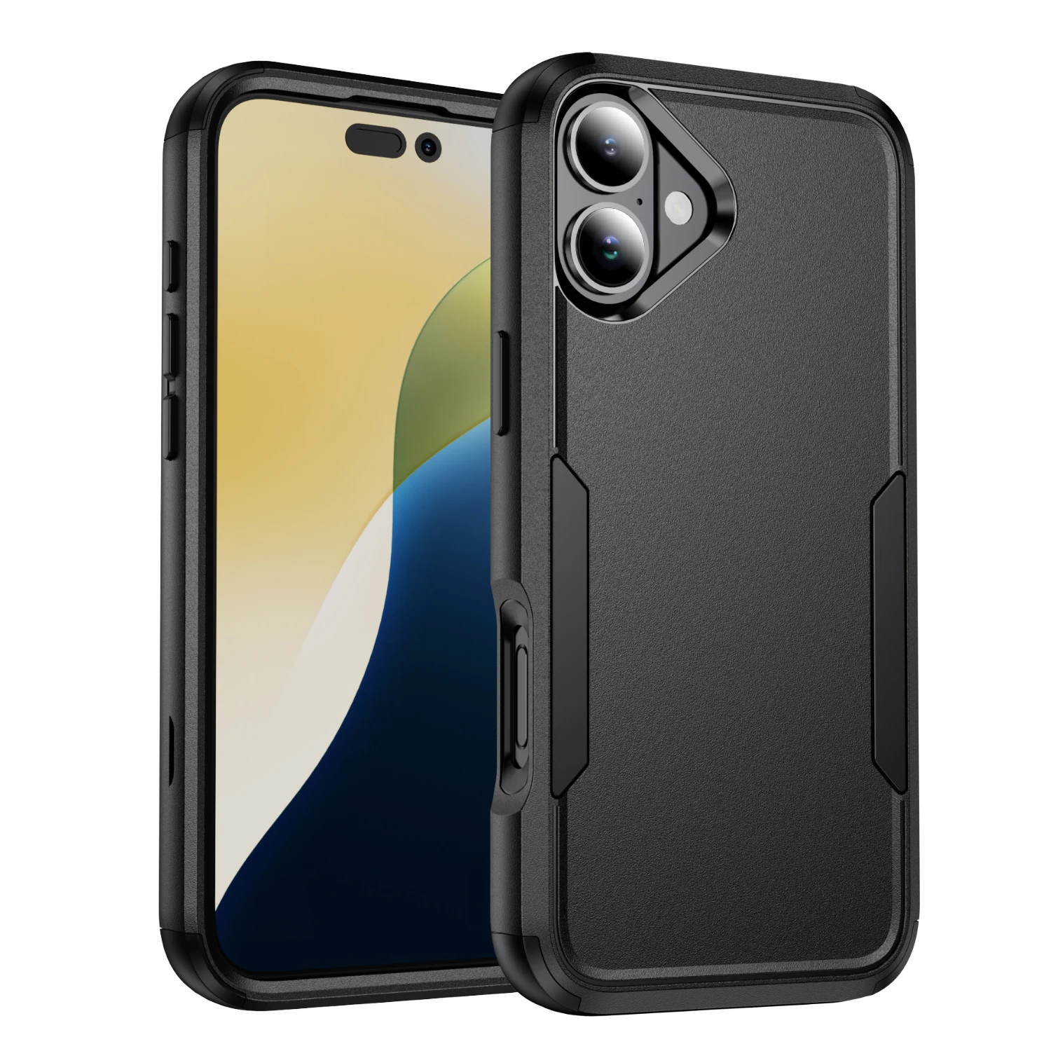 

Phone Case For iPhone 17 Pro Max Fashion Shockproof For iPhone 17 16 15 14 13 12 11 Pro Max Hybrid Rugged Hard Back Cover Shell