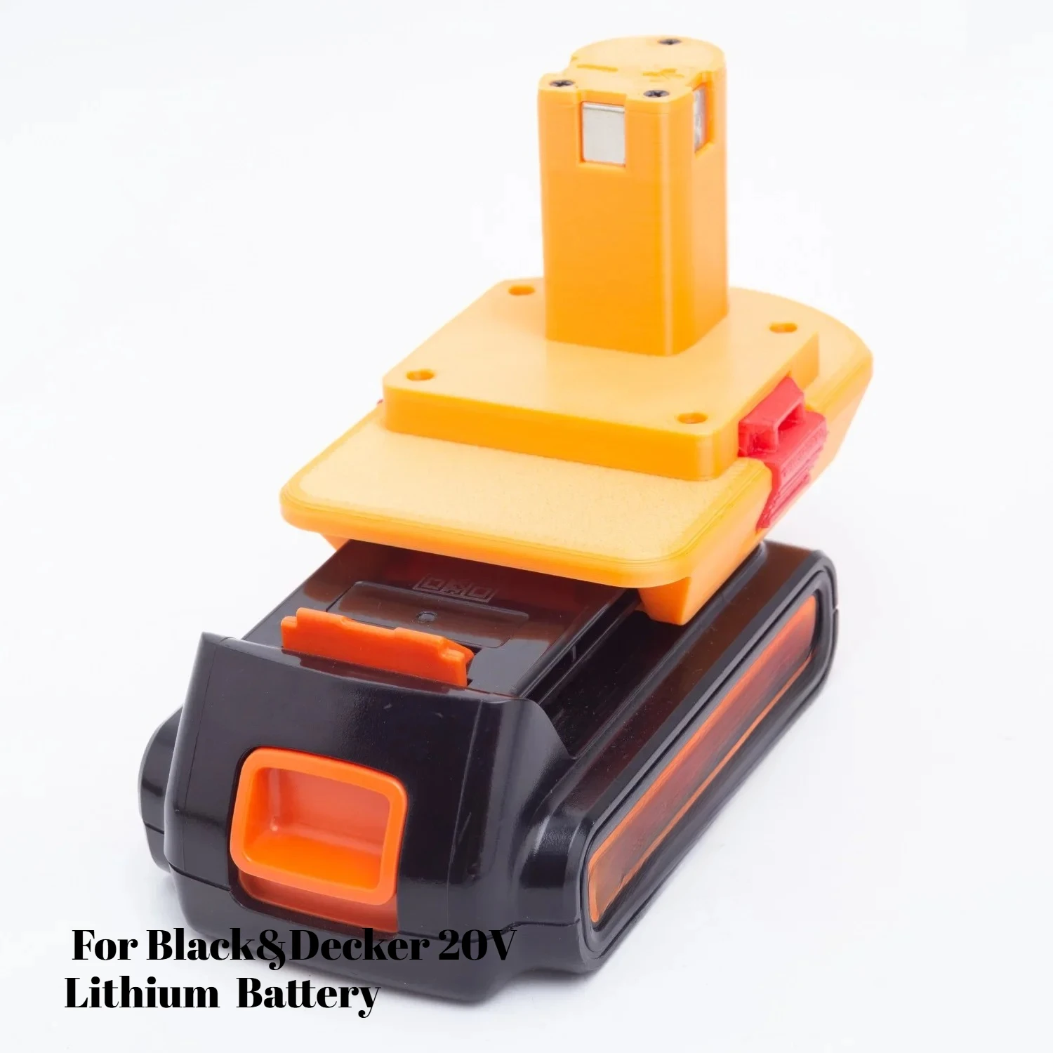 

Converter ﻿Adapter For Black&Decker 20V Lithium Battery To Worx 20v/ Ridgid /Ryobi / Bauer 18v Brushless Tools (Only Adapter)