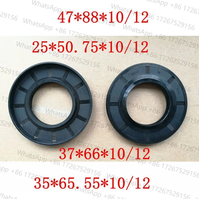 47*88 SDD25*50.75 37*66 D35*65.55*10/12 For Midea drum washing machine Water seal Oil seal Sealing ring parts