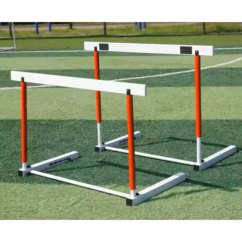 Folding lifting hurdles for training or competition Height adjustable agility track and field equipment