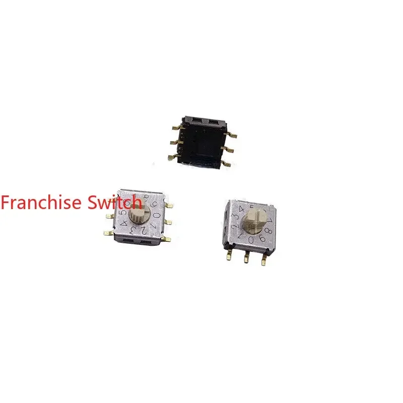 5 PCS 10-bit Digital Rotary Switch 0-9 Encoder R7M3H-10RB-V-T/R Positive Code