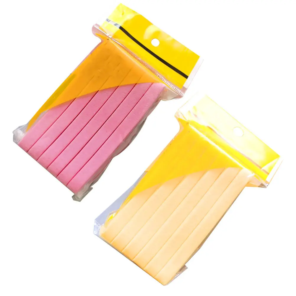 2pcs Facial Sponge Makeup Puff 2 Bags Pink Yellow Soft Skin Care Tool Face Washing Sponge Facial Cleaning Puff Exfoliating