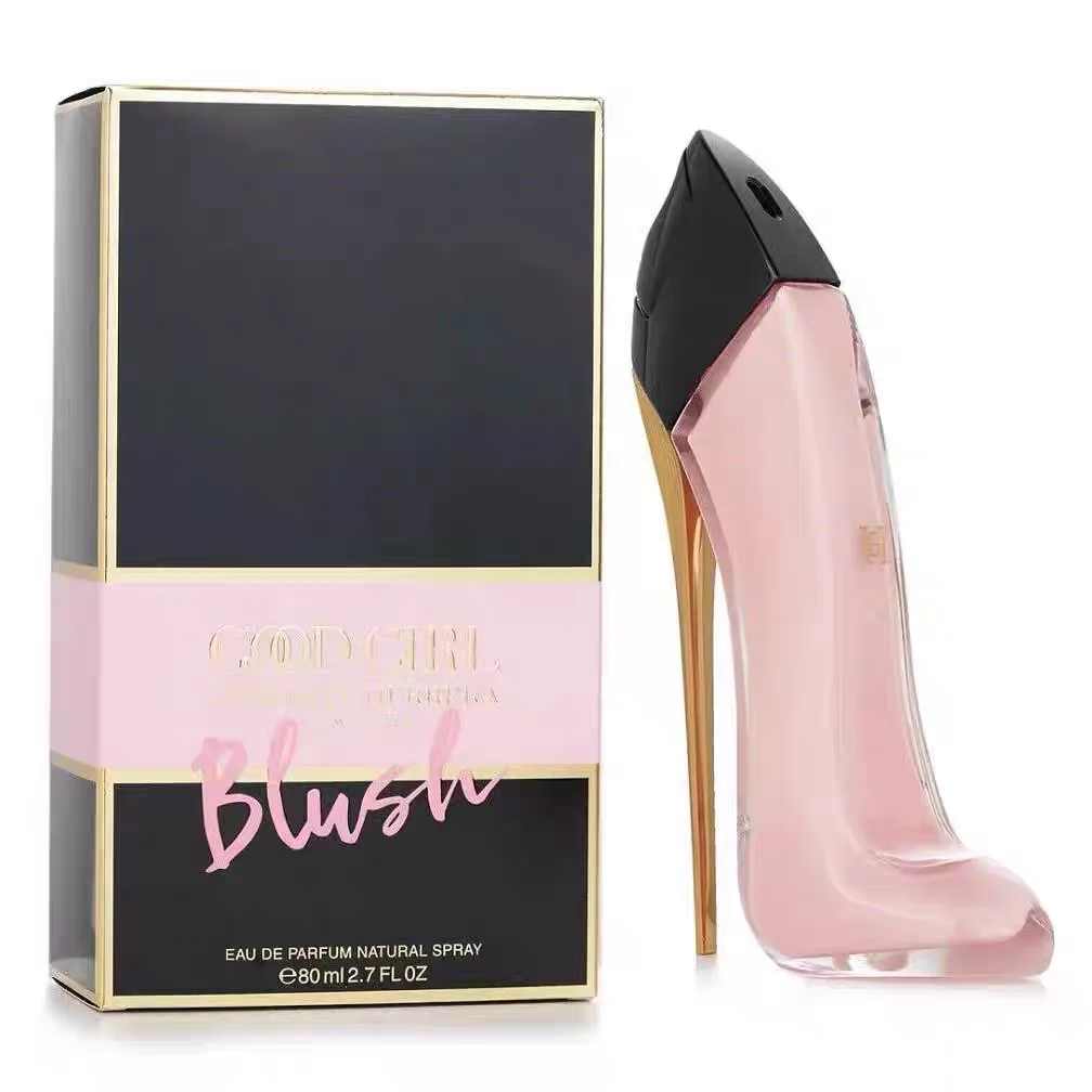 Carolina Herrera Good Girl Blush 80Ml EDP For Women, Iconic Pink High‑Heel Bottle, Fruity Floral Gourmand Scent, Long‑Lasting Fragrance.