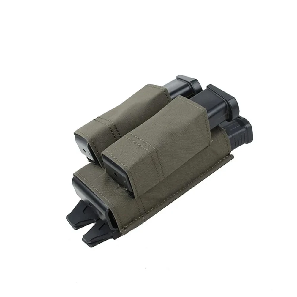 TMC RG Tactical Molle M4 Mag Pouch Double Pistol Mag Set Vest Compatible Tactical Gear Organization System