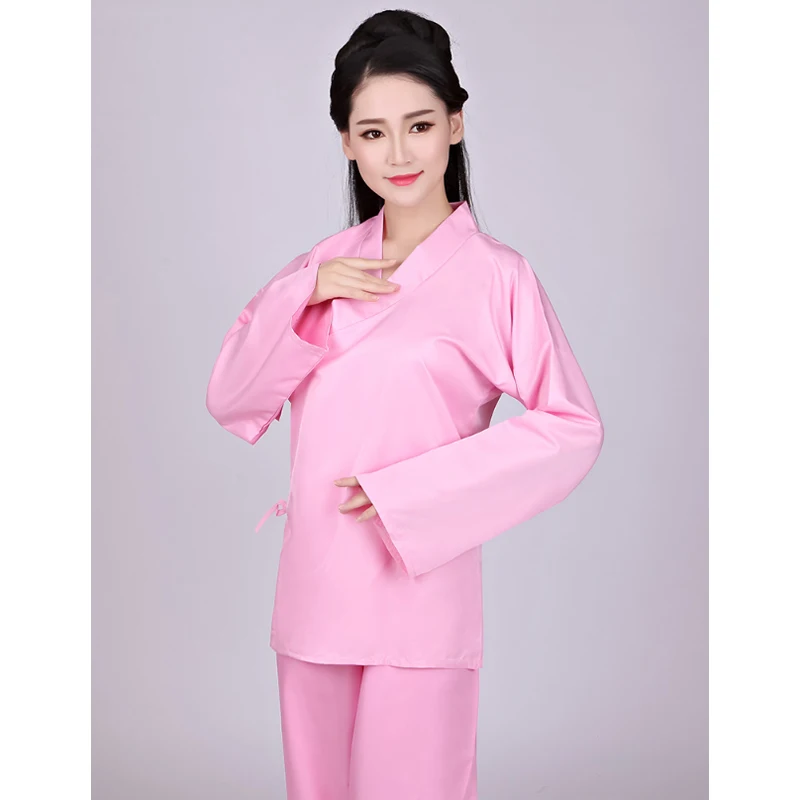 Hanfu Oude Chinese Kostuum Vrouwen Lange Broek Tops Set Wit Roze Slapen Innerlijke Slijtage Mannelijke Vrouwelijke Unisex Nachtkleding Prestaties