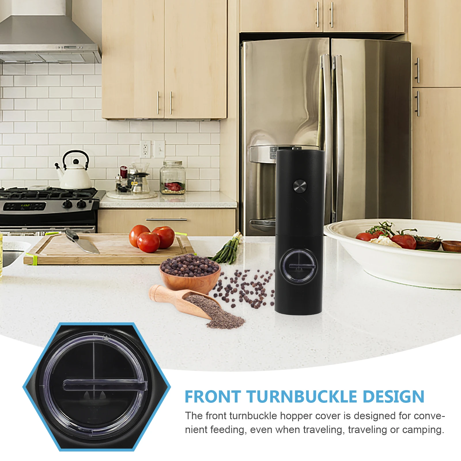 

Electric Grinder For Home Use, Portable Coffee Bean Mill Machine, Multi-Functional Spice Pepper Mill, Small Coffee Grinder Tool