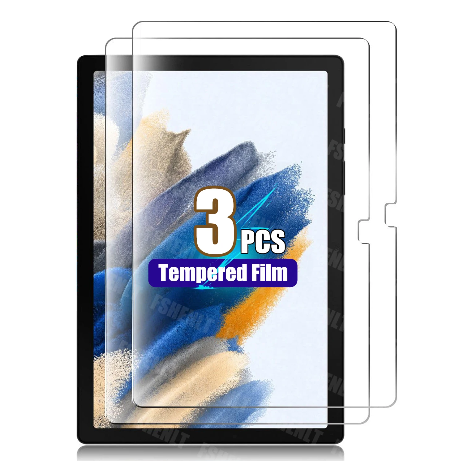 

Screen Protector for Samsung Galaxy Tab A8 10.5 inch 2021 SM-X200/X205/X207 HD 9H Hardness Anti-Scratch Anti-fall Tempered Glass