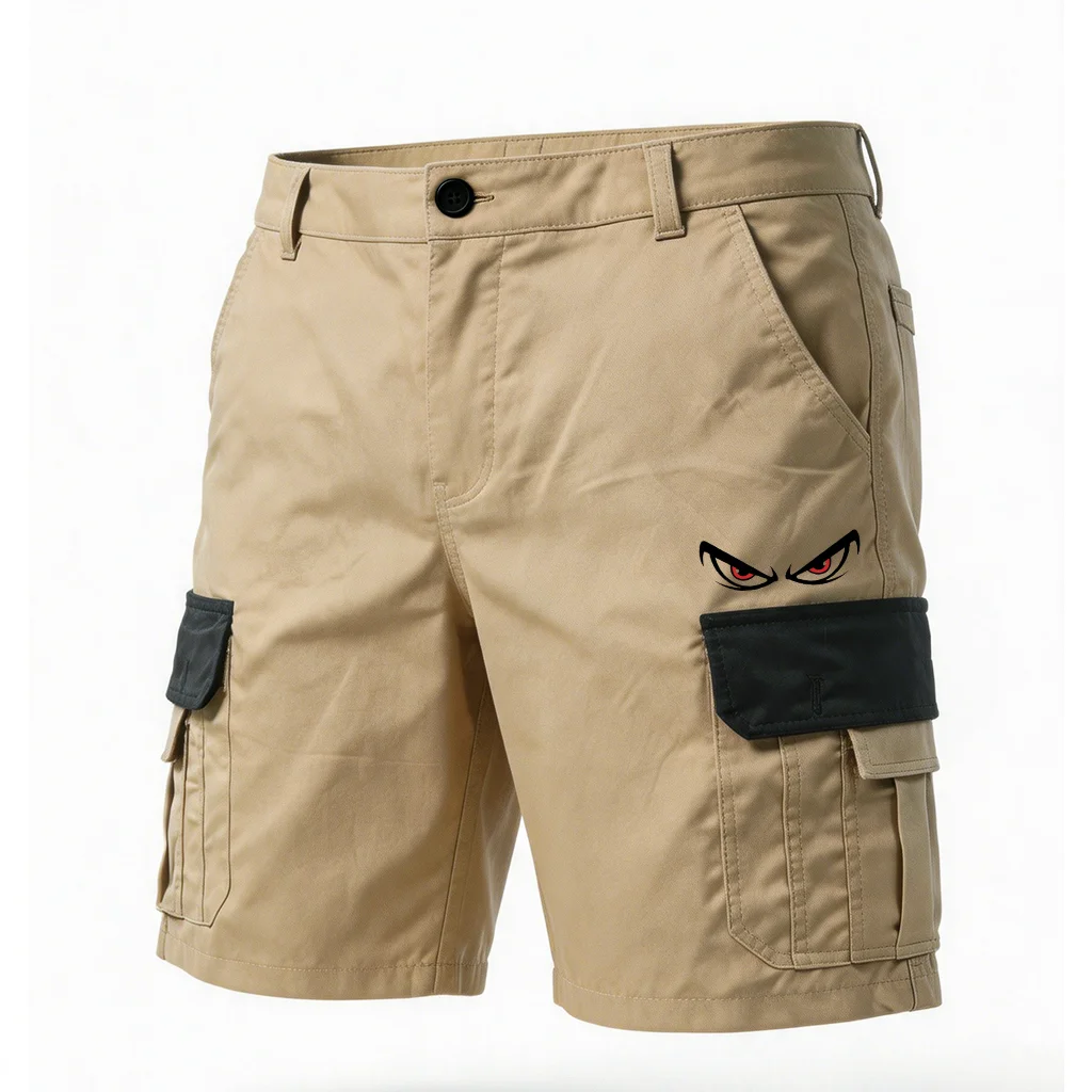 

Men's Fashion Cargo Pants — Casual, Loose Fit with Multi-Pocket Design; Ideal for Outdoor Activities.