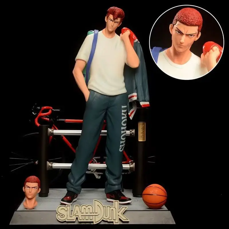 40 سنتيمتر سلام دنك Sakuragi Hanamichi الدائمة الموقف أنيمي نموذج لجسم تمثال الأولاد جمع سطح المكتب زينة زخرفية اللعب